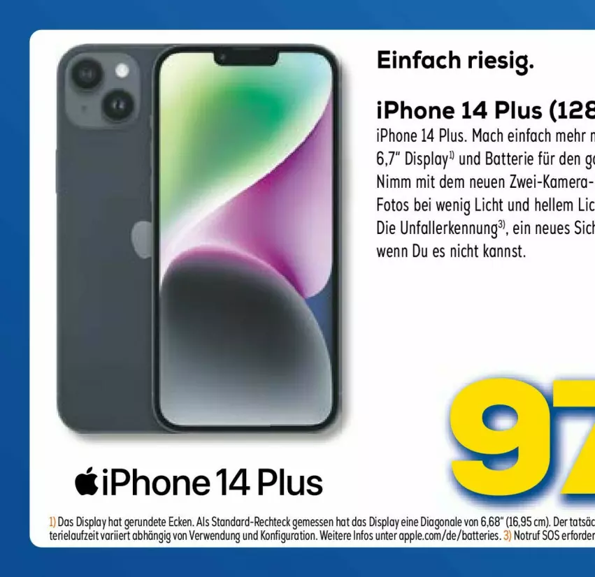 Aktueller Prospekt Euronics - Prospekte - von 29.03 bis 05.04.2023 - strona 41 - produkty: Apple, batterie, elle, iphone, kamera, mac, rwe, Ti