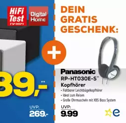 Gazetka promocyjna Euronics - Prospekte - Gazetka - ważna od 05.04 do 05.04.2023 - strona 38 - produkty: bügel, eis, kopfhörer, Muscheln, panasonic, reis, Ti