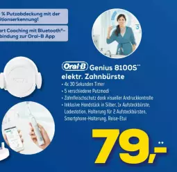 Gazetka promocyjna Euronics - Prospekte - Gazetka - ważna od 05.04 do 05.04.2023 - strona 44 - produkty: aufsteckbürsten, bürste, bürsten, eis, elle, fleisch, oral-b, reis, smartphone, Ti, timer, zahnbürste