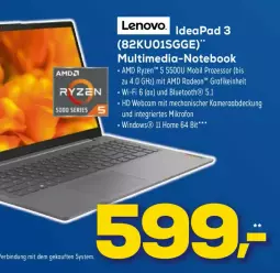 Gazetka promocyjna Euronics - Prospekte - Gazetka - ważna od 05.04 do 05.04.2023 - strona 56 - produkty: AMD Radeon, deo, Heu, kamera, notebook, radeon, Ti