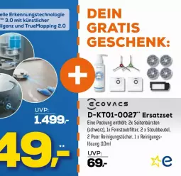 Gazetka promocyjna Euronics - Prospekte - Gazetka - ważna od 05.04 do 05.04.2023 - strona 82 - produkty: beutel, bürste, bürsten, elle, Reinigung, reinigungstücher, staubbeutel, Ti, tücher