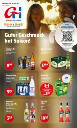 Gazetka promocyjna Getraenke Hoffmann - Prospekte - Gazetka - ważna od 12.07 do 12.07.2025 - strona 1 - produkty: Alwa, angebot, angebote, aperitif, aperol, Bad, cuvée, decke, eis, flasche, fuze tea, gerolsteine, gerolsteiner, grüner tee, hasseröder, mac, mineralwasser, natürliches mineralwasser, pils, premium pils, reis, Staropramen, steiner, tee, Ti, wasser, wein