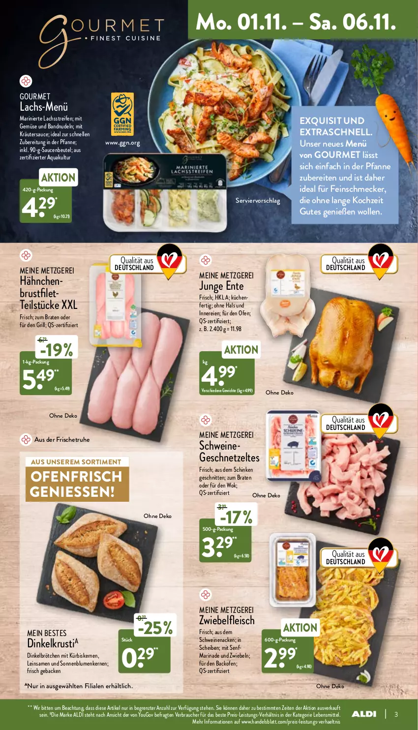 Aktueller Prospekt Aldi Nord - Aldi-Vorschau - von 01.11 bis 06.11.2021 - strona 3