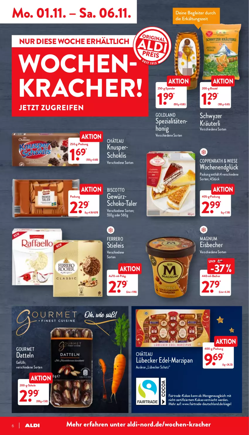 Aktueller Prospekt Aldi Nord - Aldi-Vorschau - von 01.11 bis 06.11.2021 - strona 6