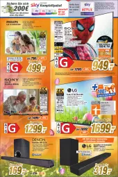 Gazetka promocyjna Expert Bonn - Prospekte - Gazetka - ważna od 15.04 do 15.04.2022 - strona 7 - produkty: aktionspreis, alexa, Android TV, Apple, auer, buch, cin, dell, dvb, DVB-T, eis, ente, erde, HDMI, led tv, Leuchte, leuchten, LG, Mode, netflix, Oled-TV, reis, rel, rwe, smartphone, sony, soundbar, Subwoofer, Ti, tuner, uhd, usb