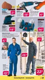 Gazetka promocyjna Netto - Woche 40 - Gazetka - ważna od 07.10 do 07.10.2023 - strona 25 - produkty: asti, auer, Bank, Bau, baumwolle, eis, gin, handschuhe, Handschwingschleifer, hose, Jacke, Lampe, led-licht, leds, LG, messer, Mütze, Overall, papier, reifen, Schleifpapier, schuhe, Softshellhose, Tasche, taschen, Ti, tisch, Tooltec, usb, wasser, Winkelschleifer, wolle