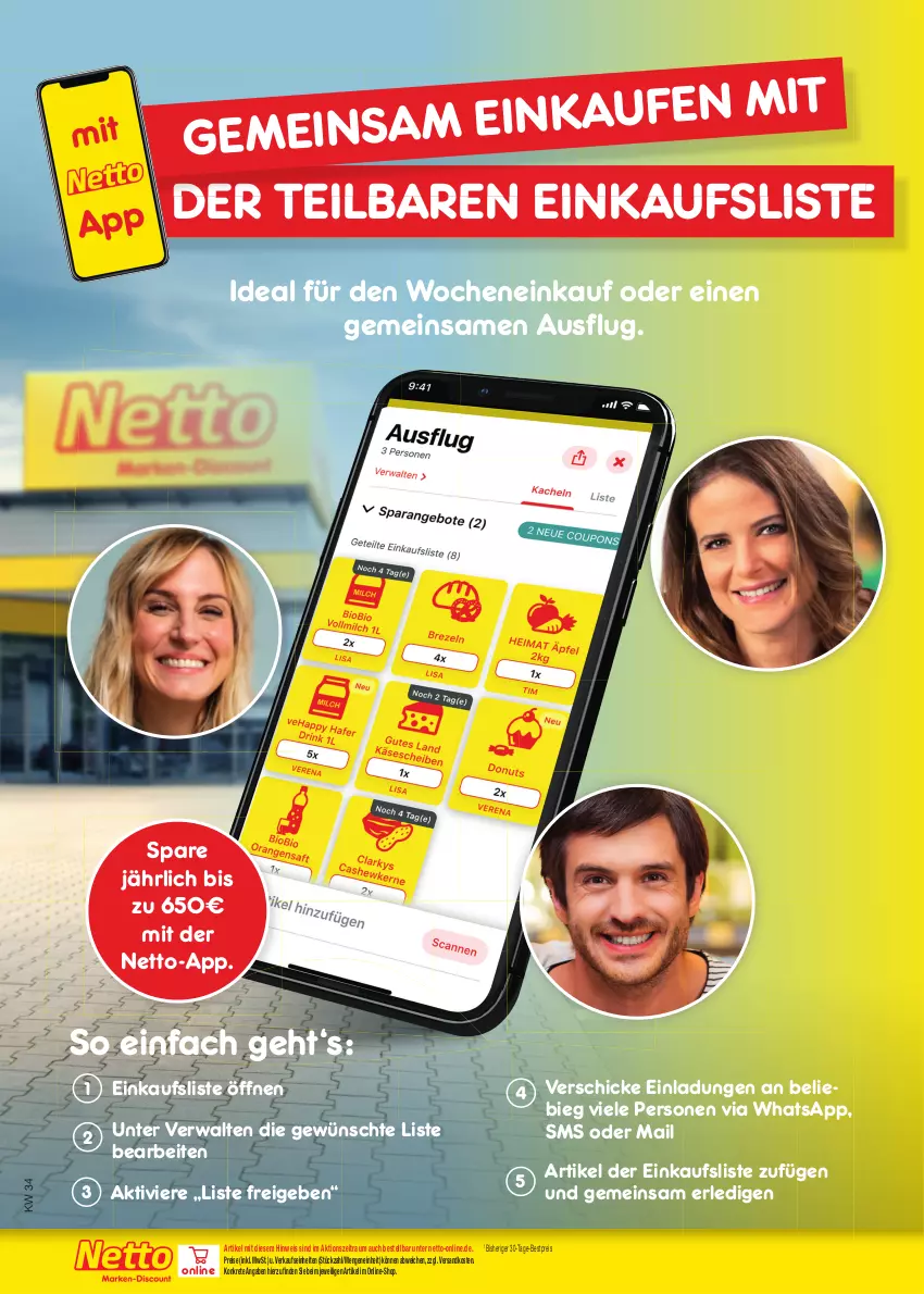 Aktueller Prospekt Netto Marken-Discount - Filial-Angebote - von 21.08 bis 26.08.2023 - strona 44 - produkty: bestpreis, eis, ndk, reis, Ti