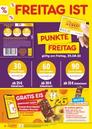 Gazetka promocyjna Netto Marken-Discount - Filial-Angebote - Gazetka - ważna od 26.08 do 26.08.2023 - strona 40 - produkty: bestpreis, buch, coupon, decke, deutschlandcard, discount, eduscho, eis, elle, erde, gewinnspiel, guthabenkarte, gutschein, gutscheine, mac, marken-discount, milch, ndk, nogger, Rauch, reis, Tchibo, Ti