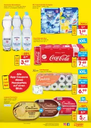 Gazetka promocyjna Netto Marken-Discount - Filial-Angebote - Gazetka - ważna od 26.08 do 26.08.2023 - strona 45 - produkty: Alwa, angebot, bestpreis, coca-cola, cola, coupon, coupons, cremissimo, eis, gerolsteine, gerolsteiner, kraft, langnese, langnese cremissimo, mineralwasser, papier, reis, sim, steiner, Ti, toilettenpapier, wasser, ZTE