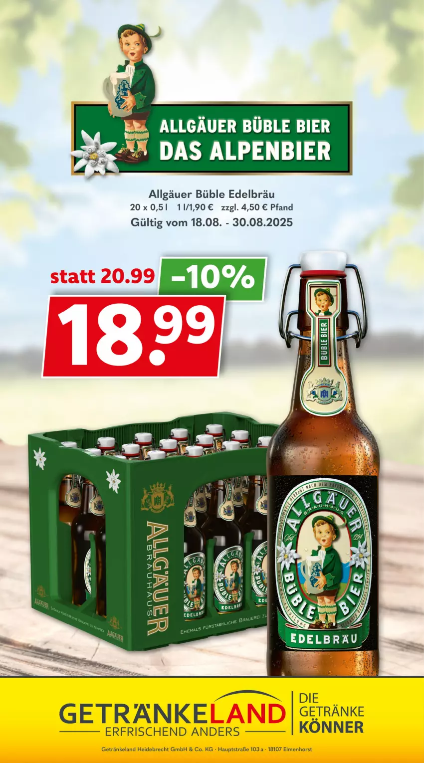 Aktueller Prospekt Getraenkeland - von 17.08 bis 29.08.2025 - strona 10 - produkty: Elan, getränk, getränke, LG, Ti