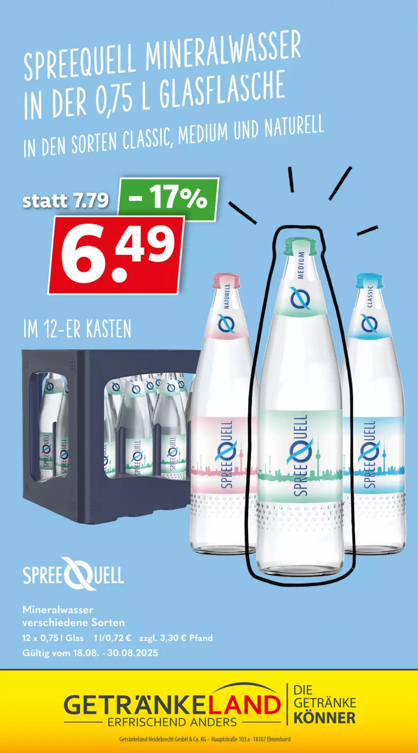 Aktueller Prospekt Getraenkeland - von 17.08 bis 29.08.2025 - strona 14 - produkty: rel