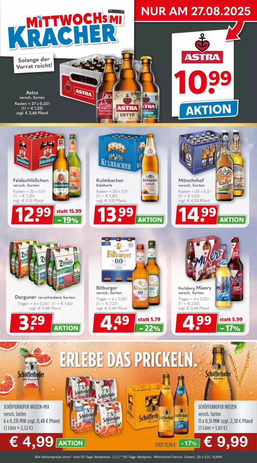 Aktueller Prospekt Getraenkeland - von 17.08 bis 29.08.2025 - strona 3 - produkty: aktionspreis, bestpreis, bestpreise, bitburger, burger, eis, karlsberg, karlsberg mixery, Mixer, mixery, mönchshof, reis, schöfferhofer, Ti