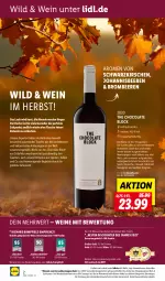 Gazetka promocyjna Lidl - Beste Weine für jeden Anlass - Gazetka - ważna od 31.10 do 31.10.2022 - strona 2 - produkty: auto, Bau, beere, beeren, berliner, brombeere, brombeeren, cabernet, cabernet sauvignon, cin, cola, cuvée, discount, eis, elle, erde, flasche, gutschein, johannisbeere, Johannisbeeren, kirsch, kirsche, kirschen, korb, LG, ndk, rotwein, rwe, sauvignon, spirituosen, Ti, tisch, wein, weine, Wild