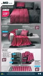 Gazetka promocyjna Netto - Angebote ab Montag - Gazetka - ważna od 05.02 do 05.02.2022 - strona 18 - produkty: auer, Bad, badematte, Bau, baumwolle, bett, bettwäsche, bruno banani, decke, duschtuch, handtuch, kissen, mikrofaser, Ria, Saunatuch, Ti, tuc, wolle, ZTE