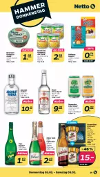 Gazetka promocyjna Netto - Angebote ab Montag - Gazetka - ważna od 05.02 do 05.02.2022 - strona 29 - produkty: Absolut Vodka, bonduelle, bonduelle goldmais, cider, dreistern, eis, elle, fleisch, Goldmais, hasseröder, Kugel, mais, pils, premium pils, reis, sekt, somersby, Ti, vodka