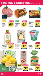 Gazetka promocyjna Netto - Angebote ab Montag - Gazetka - ważna od 05.02 do 05.02.2022 - strona 30 - produkty: almighur, almighurt, bio, braten, butter, culinesse, ehrmann, ehrmann almighurt, Holts, Käse, käsescheiben, rama, Rama Culinesse, Rippen, rollbraten, sandwich, Spritzgebäck, Ti, zitrone, zitronen
