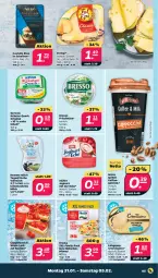 Gazetka promocyjna Netto - Angebote ab Montag - Gazetka - ważna od 05.02 do 05.02.2022 - strona 5 - produkty: bresso, coppenrath, cremissimo, eis, fol epi, frischkäse, frosta, gervais, getränk, gin, joghur, joghurt, joghurt mit der ecke, kaffee, Käse, kräuter, kuchen, langnese, langnese cremissimo, Lust auf Kuchen, milch, Müller, pfanne, quark, reis, sim, Ti, vollmilch