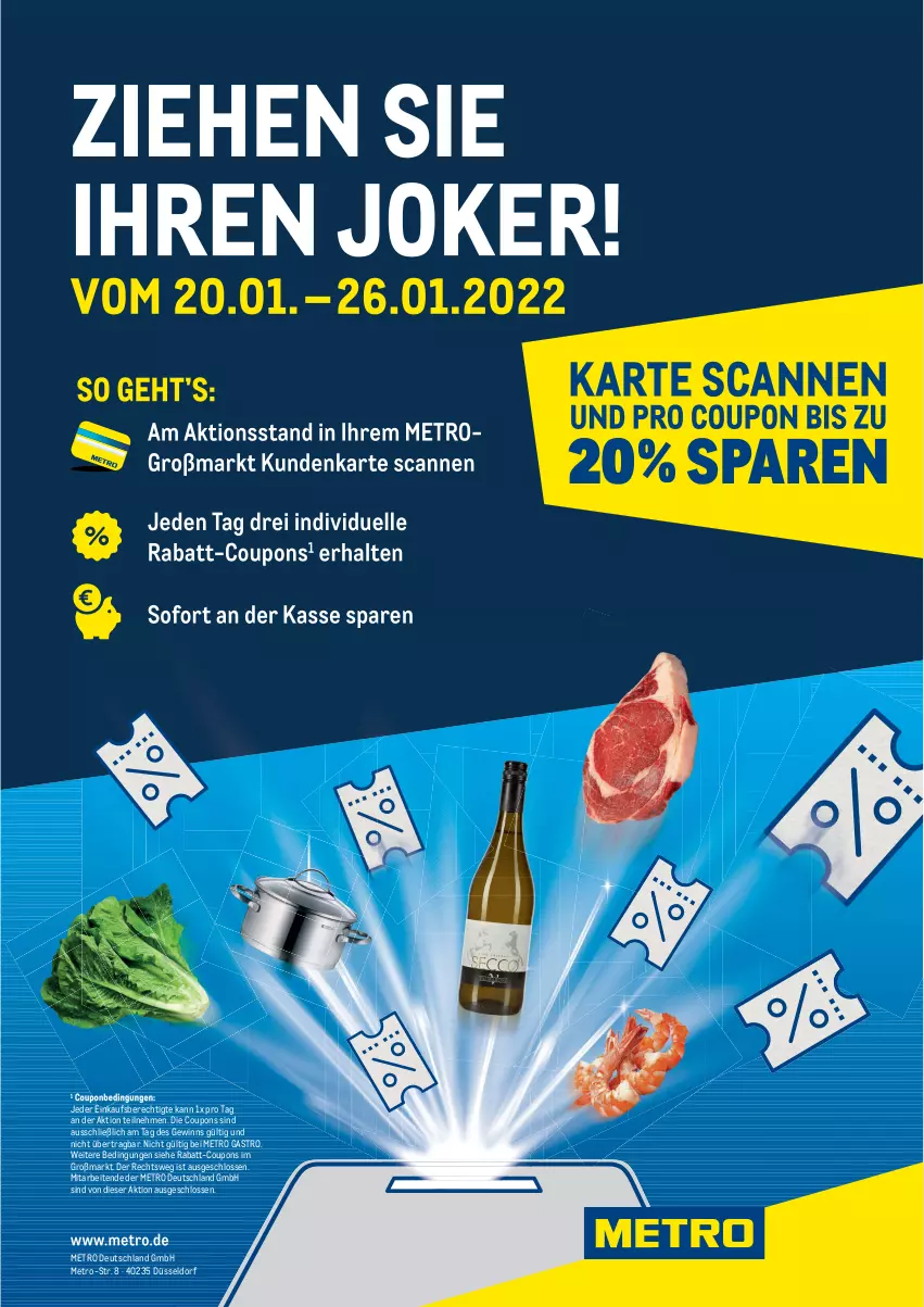 Aktueller Prospekt Metro - Bondrucker - von 20.01 bis 26.01.2022 - strona 1 - produkty: coupon, coupons, Metro, metro gastro, rabatt-coupon, Ti