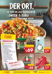 Gazetka promocyjna Netto Marken-Discount - Filial-Angebote - Gazetka - ważna od 23.04 do 23.04.2022 - strona 18 - produkty: auer, basmati, Basmati Reis, beutel, Brühe, chili, dauertiefpreis, Djuvec, eis, erbsen, Gemüsebrühe, knoblauch, mit gemüse, ndk, paprika, paprika rot, petersilie, pfeffer, pflanze, pflanzen, Pflanzenöl, reis, salz, Spitzpaprika, Ti, tiefpreis, tomate, tomaten, tomatenmark, versandkostenfrei, zwiebel, zwiebeln