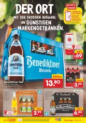 Gazetka promocyjna Netto Marken-Discount - Filial-Angebote - Gazetka - ważna od 23.04 do 23.04.2022 - strona 22 - produkty: Benediktiner, bier, Biere, eis, getränk, getränke, kirsch, kirsche, könig pilsener, köstritzer, limette, limo, limonade, limonaden, Mett, ndk, oder radler, orange, pils, pilsener, radler, reis, Ti, versandkostenfrei, zitrone