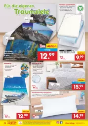 Gazetka promocyjna Netto Marken-Discount - Filial-Angebote - Gazetka - ważna od 23.04 do 23.04.2022 - strona 26 - produkty: Bau, baumwolle, bett, Betten, bettwäsche, beutel, bio, decke, eis, jersey spannbettlaken, kissen, kopfkissen, matratze, matratzen, mikrofaser, nackenstützkissen, ndk, reis, Ria, spannbettlaken, Ti, tisch, versandkostenfrei, wolle