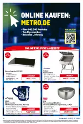 Gazetka promocyjna Metro - Monats-Menü - Gazetka - ważna od 30.11 do 30.11.2025 - strona 16 - produkty: angebot, angebote, besteck, bratpfanne, edelstahl, eis, elle, erde, gabel, Gasbräter, grill, grillfläche, Holz, holzkohle, LG, Löffel, maille, messer, Metro, metro gastro, ndk, pfanne, Rauch, reis, Ria, rwe, sac, schlauch, suppe, suppen, teller, Ti, tiefpreis, topf