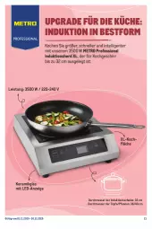 Gazetka promocyjna Metro - Monats-Menü - Gazetka - ważna od 30.11 do 30.11.2025 - strona 21 - produkty: eis, küche, messer, pfanne, pfannen, Ti