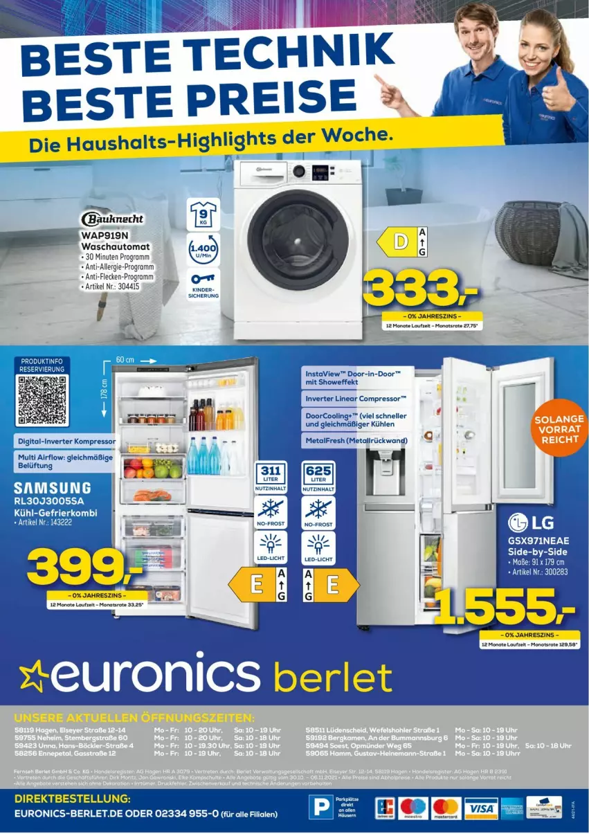 Aktueller Prospekt Euronics - Prospekte - von 03.11 bis 10.11.2021 - strona 20