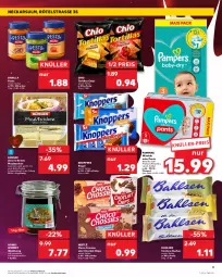 Gazetka promocyjna Kaufland - Spezielle Angebote - Gazetka - ważna od 21.09 do 21.09.2022 - strona 3 - produkty: angebot, angebote, bahlsen, barilla, bügel, chips, choclait chips, choco crossies, comtess, comtess kuchen, crossies, eis, fleisch, honig, knoppers, kuchen, maultaschen, nestlé, pampers, Pants, pesto, reis, riegel, schwein, schweine, schweinefleisch, Tasche, taschen, Ti, tisch, tortilla, tortillas, wein, weine, windeln, windeln oder pants