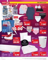Gazetka promocyjna Kaufland - Spezielle Angebote - Gazetka - ważna od 21.09 do 21.09.2022 - strona 6 - produkty: akku, angebot, angebote, Bau, baumwolle, bett, Betten, bettwäsche, decke, disney, eis, handstaubsauger, hemd, Kinder, kissen, kopfkissen, mikrofaser, Nachthemd, panty, Pyjama, slip, slips, staubsauger, Steppdecke, Stier, Ti, tom tailor, wolle, ZTE
