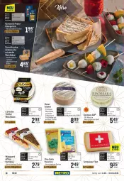 Gazetka promocyjna Metro - Feinkost Spezial - Gazetka - ważna od 03.04 do 03.04.2021 - strona 18 - produkty: Bourgogne, elle, filet, frischkäse, frucht, hartkäse, Käse, mac, milch, moser, Pecorino, perlen, rind, Ti, tisch, Trüffel, uhr, weichkäse