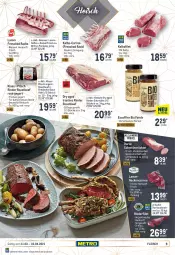 Gazetka promocyjna Metro - Feinkost Spezial - Gazetka - ważna od 03.04 do 03.04.2021 - strona 9 - produkty: aufschnitt, beef, bio, bsf, decke, Deckel, eis, entrecôte, filet, fleisch, Kette, lamm, Metro, rind, rinder, rinderfilet, roastbeef, schwein, schweine, schweinerücken, Ti, wein, weine