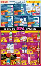 Gazetka promocyjna Norma - Norma - Gazetka - ważna od 13.01 do 13.01.2024 - strona 9 - produkty: Apple, beutel, bier, bio, biozidprodukte, bree, bürste, Cap, eis, elle, flasche, hygiene-reiniger, kochbeutel, korn, kräuter, kräuterlikör, kräutern, Langkornreis, LG, likör, mac, margarine, maschinenreiniger, natur, orange, orangen, pils, pril, Rauch, reiniger, reis, rel, rwe, sac, shampoo, spülmaschinen, teppich, Ti, tuc, vita, Vitamine, vodka, waschmaschine, waschmaschinen, wasser, weichspüler