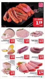 Gazetka promocyjna Marktkauf - Prospekt - Gazetka - ważna od 06.01 do 06.01.2024 - strona 13 - produkty: aufschnitt, bier, bierschinken, burger, eis, fleisch, gin, jagdwurst, Kaiser, knacker, Mett, mettwurst, Neuburger, paprika, pfeffer, reis, rind, saft, salami, schinken, schwein, schweine, schweinefleisch, Schweinezunge, Ti, truthahn, wein, weine, wurst, ZTE, zwiebel