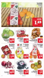 Gazetka promocyjna Marktkauf - Prospekt - Gazetka - ważna od 06.01 do 06.01.2024 - strona 8 - produkty: apfel, Blutorange, clementinen, eis, grana, granatapfel, LG, orange, orangen, Rana, Speisezwiebeln, tafeläpfel, Ti, zitrone, zitronen, zwiebel, zwiebeln