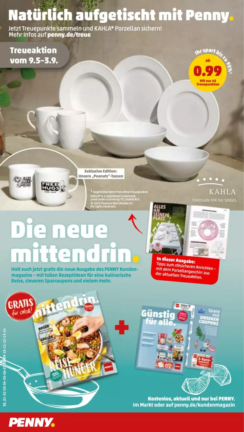 Aktueller Prospekt Penny - Prospekte - von 13.06 bis 18.06.2022 - strona 38 - produkty: Anrichte, geschirr, tasse, tee, Ti