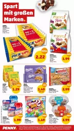 Gazetka promocyjna Penny - Prospekte - Gazetka - ważna od 18.06 do 18.06.2022 - strona 18 - produkty: aeg, apfel, banane, Becher, beutel, Bravo, eier, eis, ferrero, hanuta, kaugummi, leibniz, merci, milka, nimm2, nuss, Nussmix, Pick Up!, reis, sensations, storck, Ti, ZTE