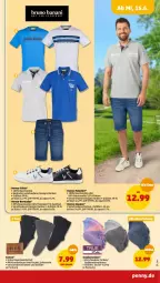 Gazetka promocyjna Penny - Prospekte - Gazetka - ważna od 18.06 do 18.06.2022 - strona 29 - produkty: Bau, baumwolle, bermuda, bermudas, herren-bermuda, herren-polo, herren-sneaker, herren-t-shirt, poloshirt, shirt, sneaker, sneakersocken, socken, T-Shirt, Ti, wolle