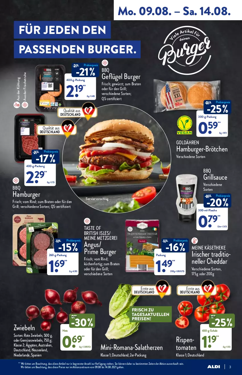 Aktueller Prospekt Aldi Nord - Aldi-Aktuell - von 09.08 bis 14.08.2021 - strona 3