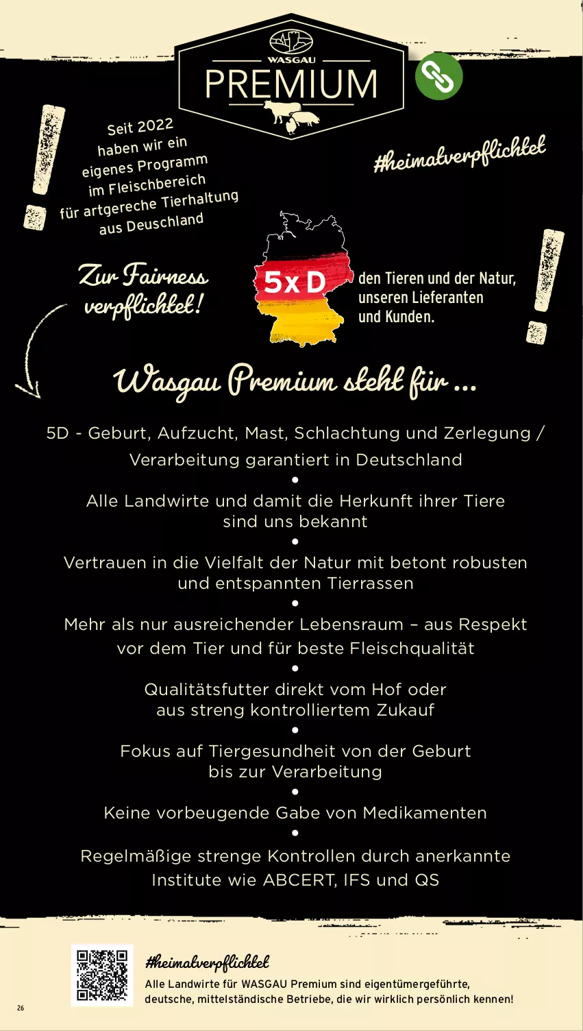 Aktueller Prospekt Wasgau - von 26.05 bis 30.05.2026 - strona 26 - produkty: eis, ente, fleisch, Gesundheit, natur, Ti, Tiere, trolli