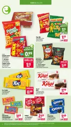 Gazetka promocyjna Wasgau - Gazetka - ważna od 30.05 do 30.05.2026 - strona 18 - produkty: angebot, auer, ball, beutel, chips, cracker, eis, funny-frisch, Kägi, keks, kitkat, linsen, lion, lorenz, oreo, pom-bär, reis, saltletts, salz, schoko, schokolade, tafelschokolade, Ti, tuc