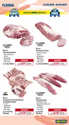 Gazetka promocyjna Metro - Wochen-Angebote Gastro - Gazetka - ważna od 06.09 do 06.09.2025 - strona 4 - produkty: Abtei, angebot, angebote, aqua, eis, filet, fisch, fischtheke, fleisch, frischfisch, lachs, Metro, reis, Rotbarsch, rotbarschfilet, rwe, Schal, Schale, schwein, schweine, schweinefilet, schweinenacken, schweinerücken, steak, Ti, tiefpreis, wein, weine, Wild