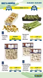 Gazetka promocyjna Metro - Wochen-Angebote Gastro - Gazetka - ważna od 06.09 do 06.09.2025 - strona 8 - produkty: angebot, buch, eis, grünländer, Käse, käsescheiben, korb, kräuter, Kräuterseitlinge, mac, milch, nuggets, nuss, obst, pfanne, pfannen, Pfifferlinge, pflanze, pflanzen, Pflanzenfett, pilze, reis, sahne, schnitten, schnittkäse, schnittkäsescheiben, spargel, spargel grün, Ti, tiefpreis