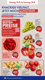 Gazetka promocyjna AldiSud - NÄCHSTE WOCHE - Gazetka - ważna od 20.08 do 20.08.2022 - strona 2 - produkty: aldi, angebot, beere, beeren, beutel, decke, eis, Elan, himbeer, himbeere, himbeeren, kartoffel, kartoffeln, kiwi, Kiwi Gold, kracher, natur, paprika, paprika rot, reis, Schal, Schale, speisekartoffeln, Ti, trauben, ZTE