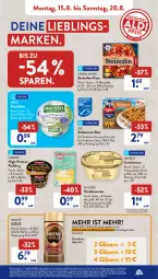 Gazetka promocyjna AldiSud - NÄCHSTE WOCHE - Gazetka - ważna od 20.08 do 20.08.2022 - strona 5 - produkty: à la bordelaise, ACC, aldi, Becher, bordelaise, bresso, creme, cremissimo, Dr. Oetker, ehrmann, eis, filet, frischkäse, gin, Gläser, gutschein, iglo, kaffee, karamell, Käse, kirsch, langnese, löslicher kaffee, mozzarella, nescafe, Nescafé, nescafé gold, nestlé, Ofen, original wagner, pfeffer, pizza, pudding, reis, rel, schlemmerfilet, sim, steinofen, Ti, wagner, ZTE