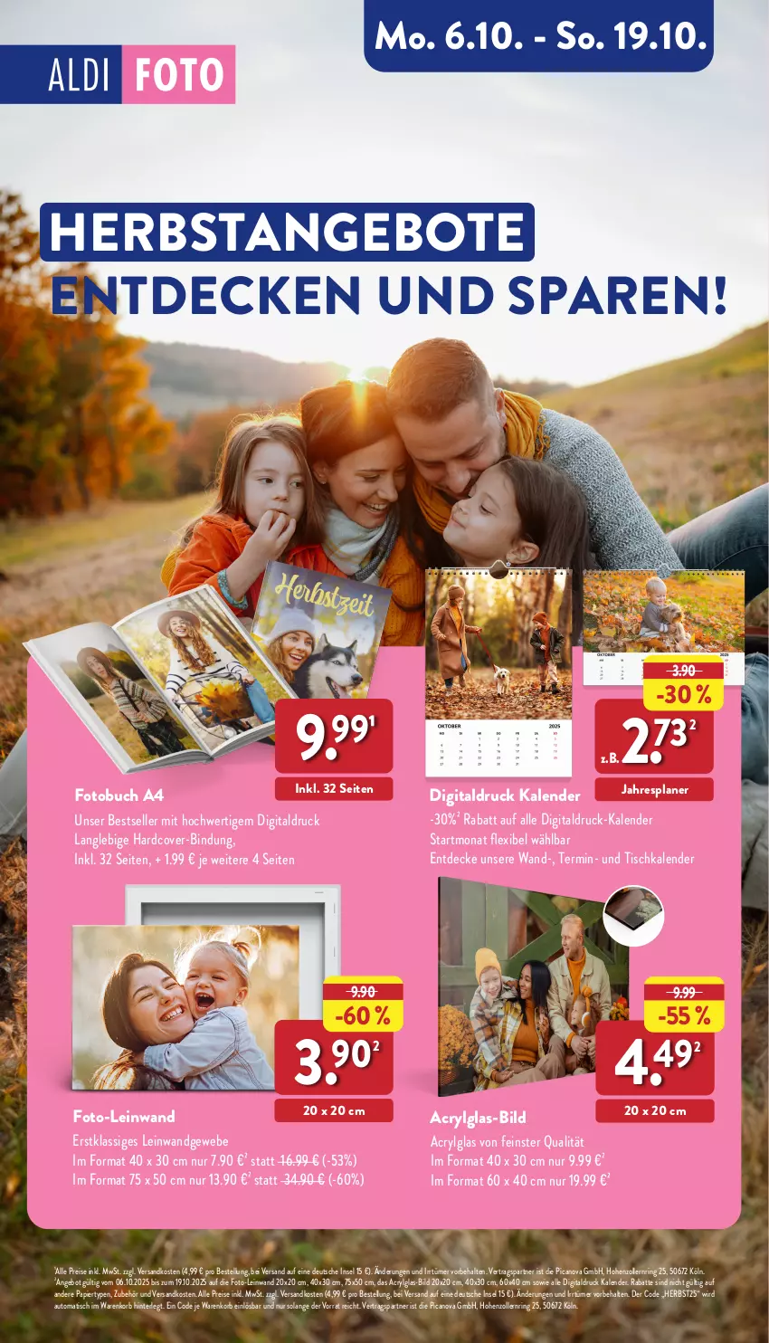 Aktueller Prospekt Aldi Nord - Von Montag - von 06.10 bis 11.10.2025 - strona 40 - produkty: angebot, angebote, auto, buch, decke, eis, elle, Fotobuch, korb, LG, ndk, papier, reis, ring, Ti, tisch