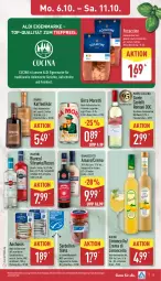 Gazetka promocyjna Aldi Nord - Von Montag - Gazetka - ważna od 11.10 do 11.10.2025 - strona 13 - produkty: ACC, aldi, amaro, aufschnitt, beutel, bier, blume, blumen, blumenöl, chovi, cin, cuvée, dell, eis, elle, feinkost, filet, filets, flasche, gin, kaffee, Lagerbier, likör, limo, martini, Moretti, rama, ramazzott, ramazzotti, reis, salz, Sardellen, sonnenblume, sonnenblumen, sonnenblumenöl, Ti, tiefpreis, wein, zott, ZTE