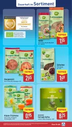Gazetka promocyjna Aldi Nord - Von Montag - Gazetka - ważna od 11.10 do 11.10.2025 - strona 34 - produkty: aldi, auer, beutel, bio, eis, früchte, Früchtetee, kaffee, kräuter, müsli, reis, sim, tee, Teebeutel, Ti, tiefpreis, trolli