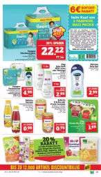 Gazetka promocyjna Marktkauf - Prospekt - Gazetka - ważna od 25.05 do 25.05.2024 - strona 29 - produkty: apfel, Bad, bebivita, beere, bolognese, bübchen, coupon, coupons, eis, eiswaffeln, erdbeere, erde, feuchttücher, flasche, frucht, früchte, gin, hipp, Kinder, leine, Lotion, pampers, reis, sac, snack, snacks, sofortrabatt, Ti, tücher, vita, waffeln, waschgel, windeln, ZTE