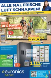 Gazetka promocyjna Euronics - Prospekte - Gazetka - ważna od 07.06 do 07.06.2023 - strona 1 - produkty: eier, Intel, Samsung, sony, Surf, Ti